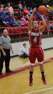 Sophomore Braxston Koehl was the Redbirds' scoring leader Wednesday night at the Midwinter Classic tournament.