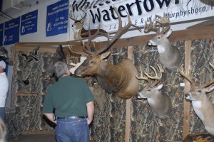 Bow season for deer is just around the corner and many mounts will be on display this weekend during National Hunting and Fishing Days at JALC. (Logan Media Services file photo)   