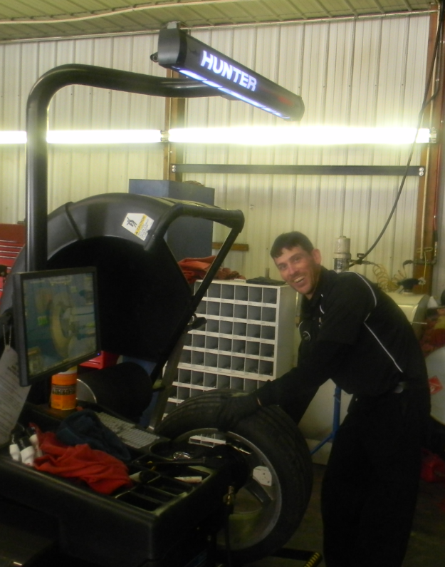 Justin Sailliez, service manager at Weeks Chevrolet-Buick-GMC, in West Frankfort, has spent more than two decades 'enthusiastically' providing quality customer service.
