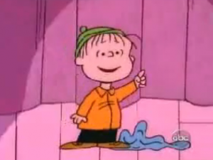 Peanuts character and theologian Linus VanPelt