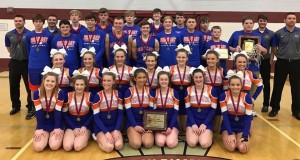 The Bearcats team photo after winning the Sesser-Valier Holiday Tournament