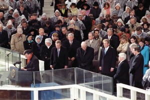 Franklin Graham at George W. Bush's innaguration