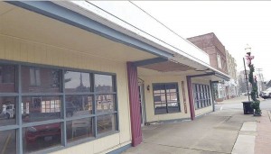 The old Campbell Furniture building the county is going to use for additional office space. (Benton Gazette photo(