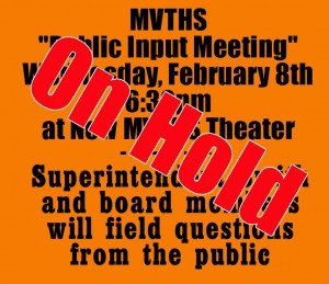 Meeting cancelled