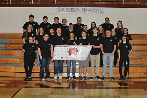 Pictured is, FRONT ROW, FROM LEFT, Destiny Drew, Brittany Atkins, Alexis Abney, Chelsey Dorris, Chris Prather, Adam Carter, Gavin Richardson, and Hayllie Purdie; MIDDLE ROW, Amy Cocke, Allison Stubblefield, Bethany Zinzilieta, Grante Hungate, Tony Tillman, Samantha Williford, Celia Summers, and Madison Hewitt; BACK ROW, Kolton Gulley, Colton Boatright, Harley West, Alexander Longfellow, Jeffrey Hayes, Hope Kahrhoff, Riddhi Rangoonwala, and Kiersten Owens. (ReAnne Palmer / RLC Public Information)