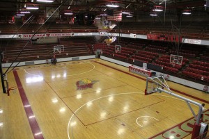 West Frankfort's Max Morris gym, given the name "The Supreme Court" by the late Redbird broadcaster Bruce A. Fasol.  