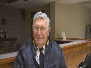 World War II veteran Robert Casey, who will be participating in the Honor Flight from Southern Illinois in April  (WPSD photo)