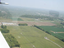 Arial view of the Benton Airiport.  (shashak.com image)