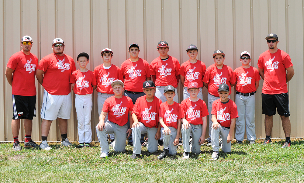 Dozen take part in RLC baseball camp Benton, West Frankfort, Illinois